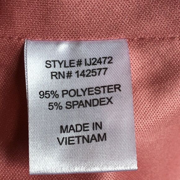 Powder Pink Blazer Iris Los Angeles Women's Small Stretch Hook Eye Pockets - Picture 6 of 7